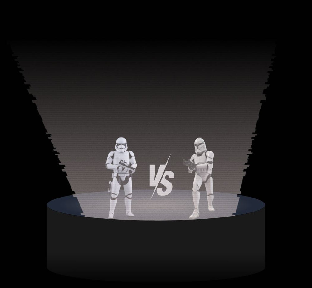 Clone Troopers vs Stormtroopers - Theory Sabers