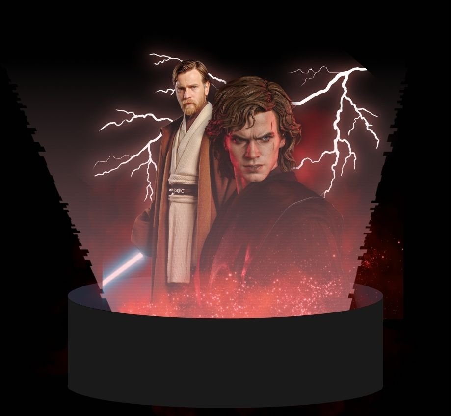 Anakin vs Obi Wan Kenobi Duels - Theory Sabers