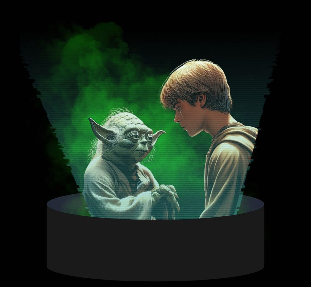 Yoda and Luke - Theory Sabers