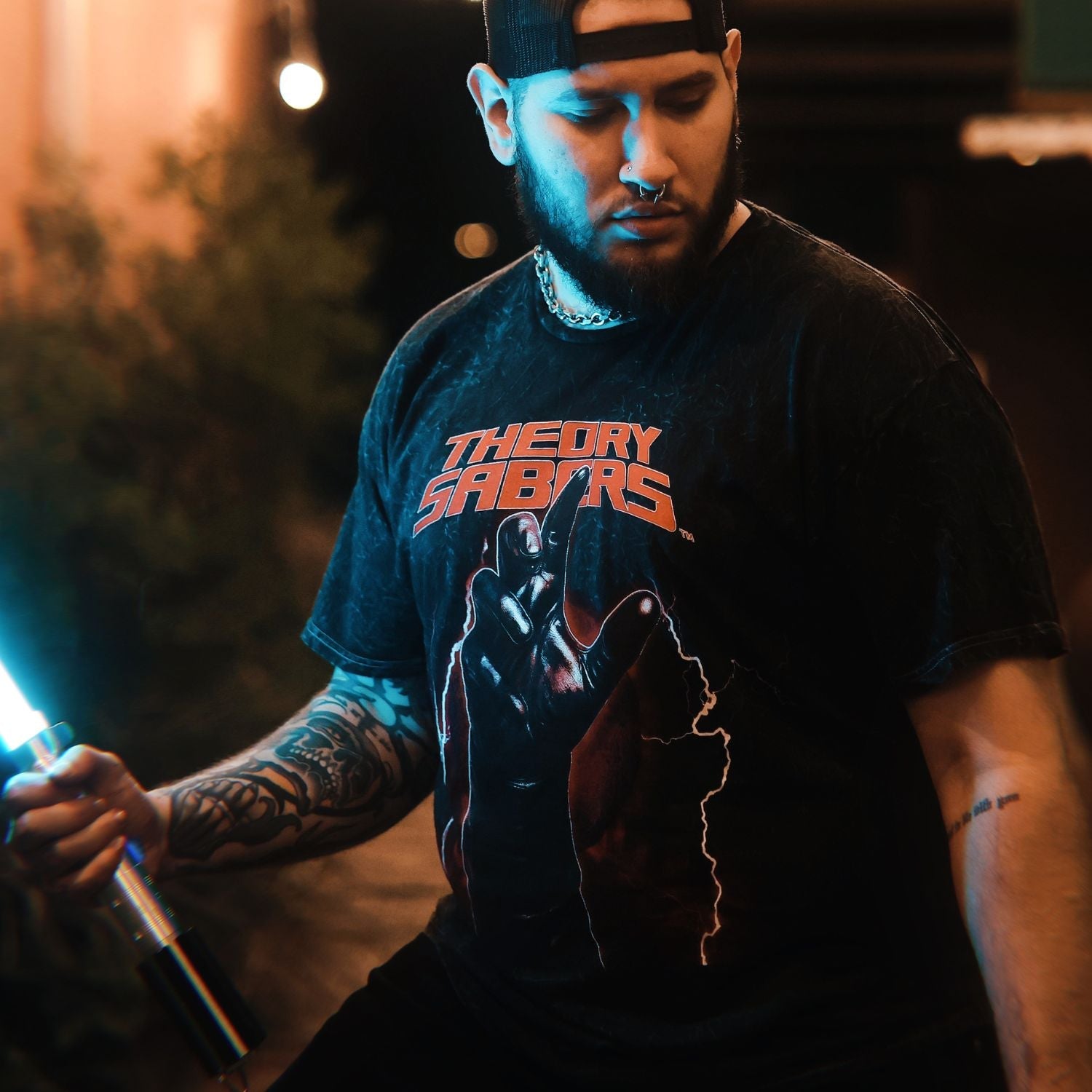 2026 Tour T-Shirt Black - Theory Sabers