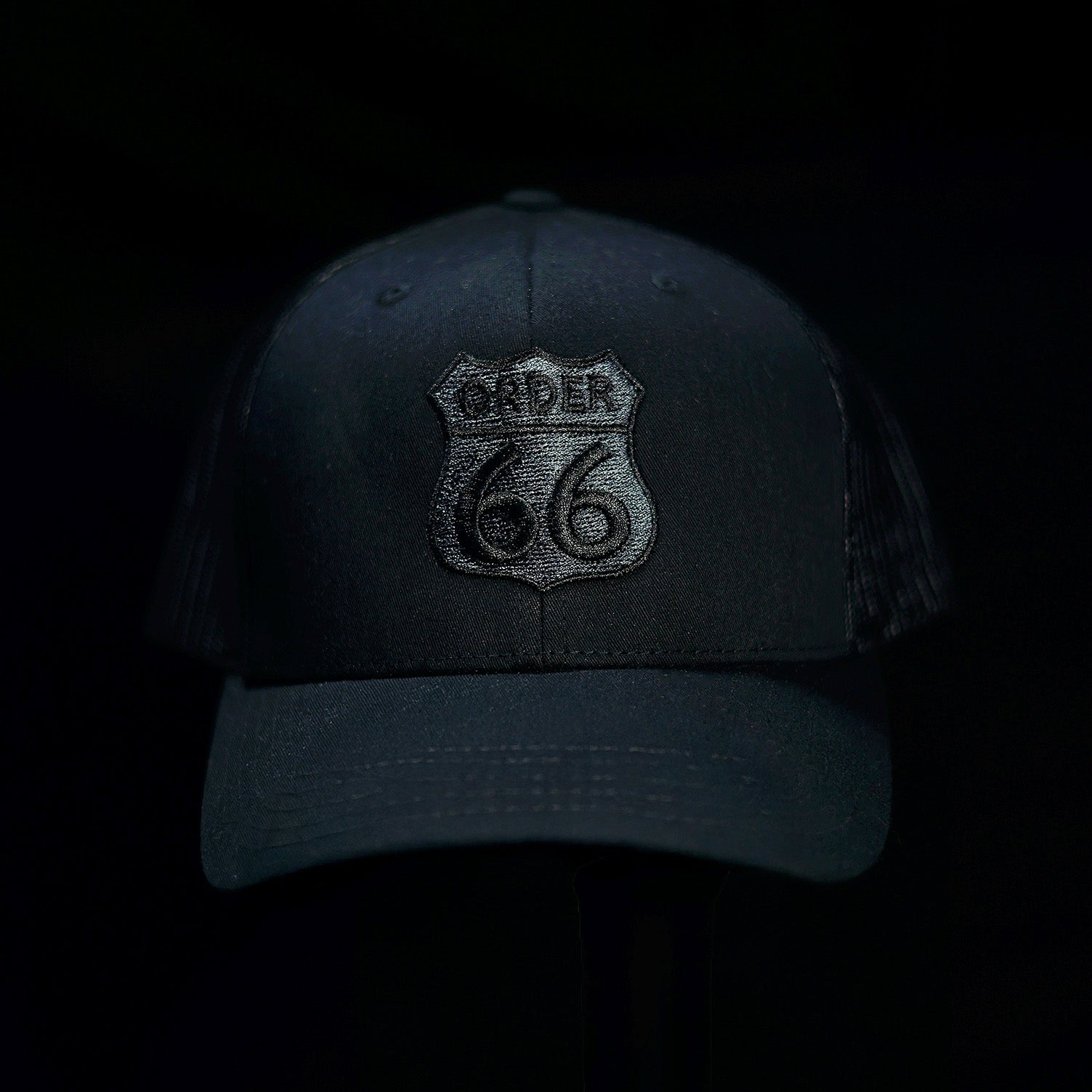 Order 66 Hat Modern with Black Logo