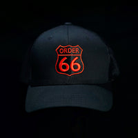 Order 66 Hat Modern with Red Logo
