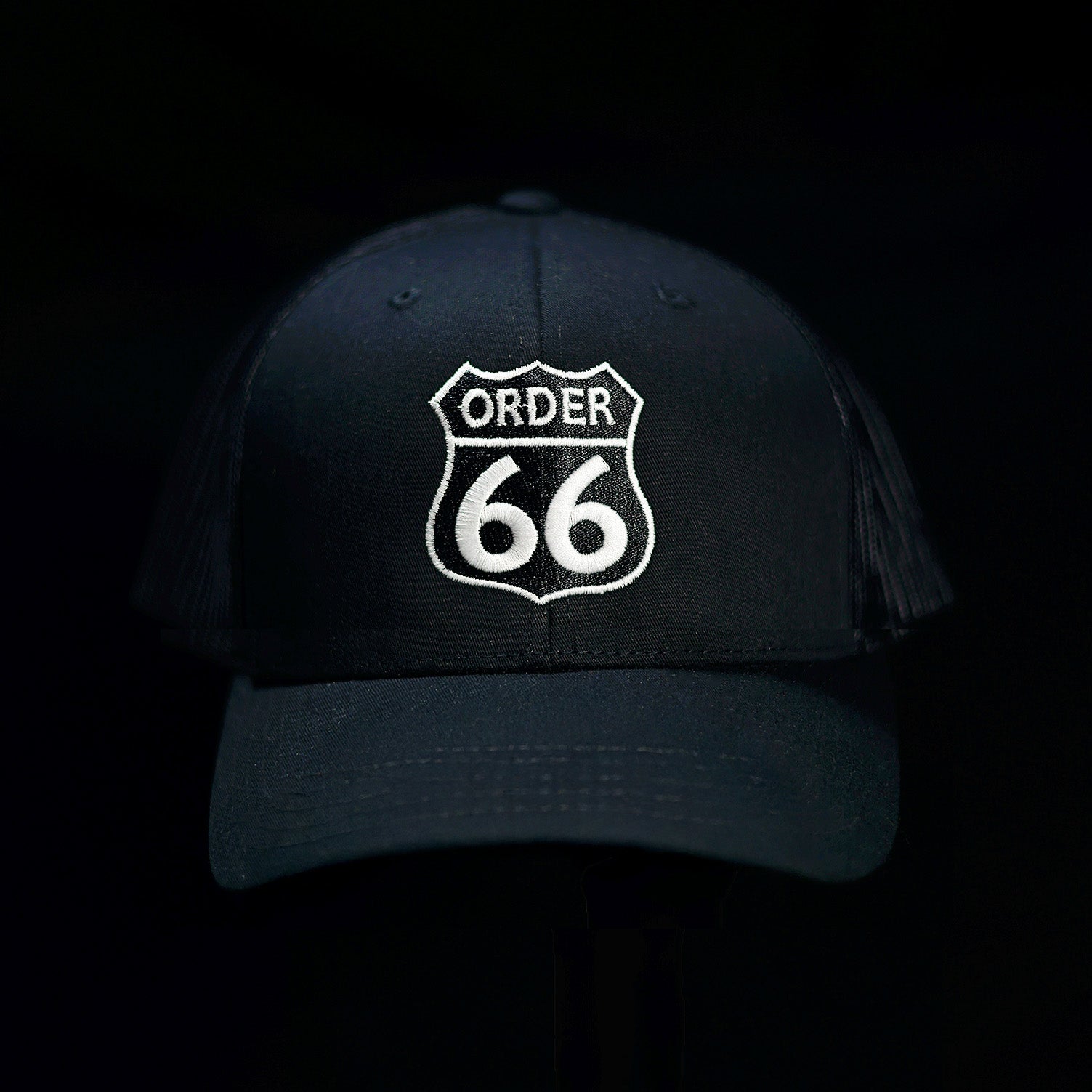 Order 66 Hat Modern with Grey Logo