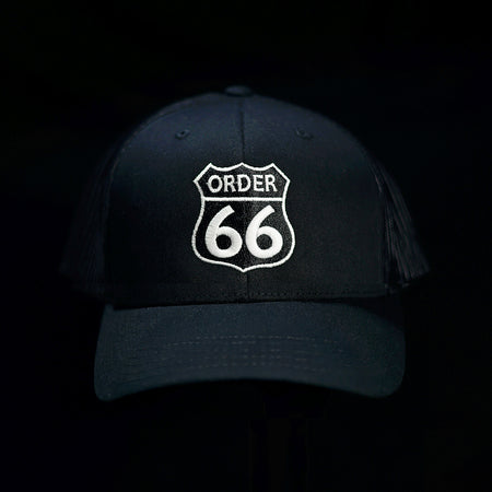Order 66 Hat Modern with Grey Logo