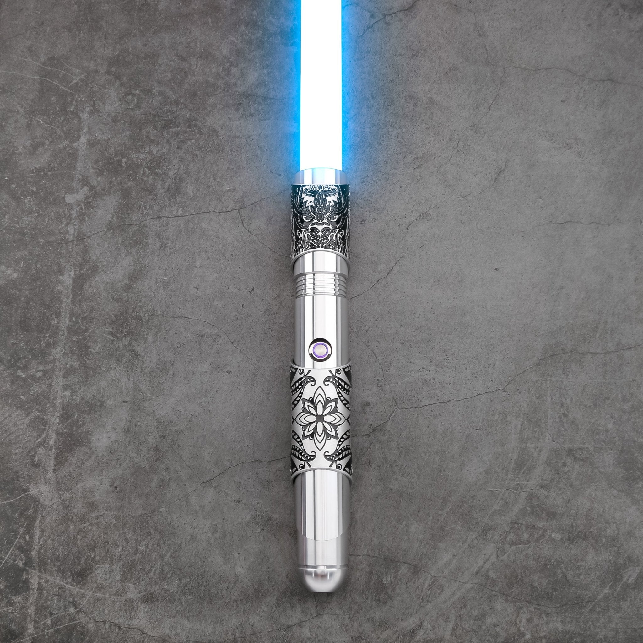 Bullet Floral - Silver - Black - Theory Sabers