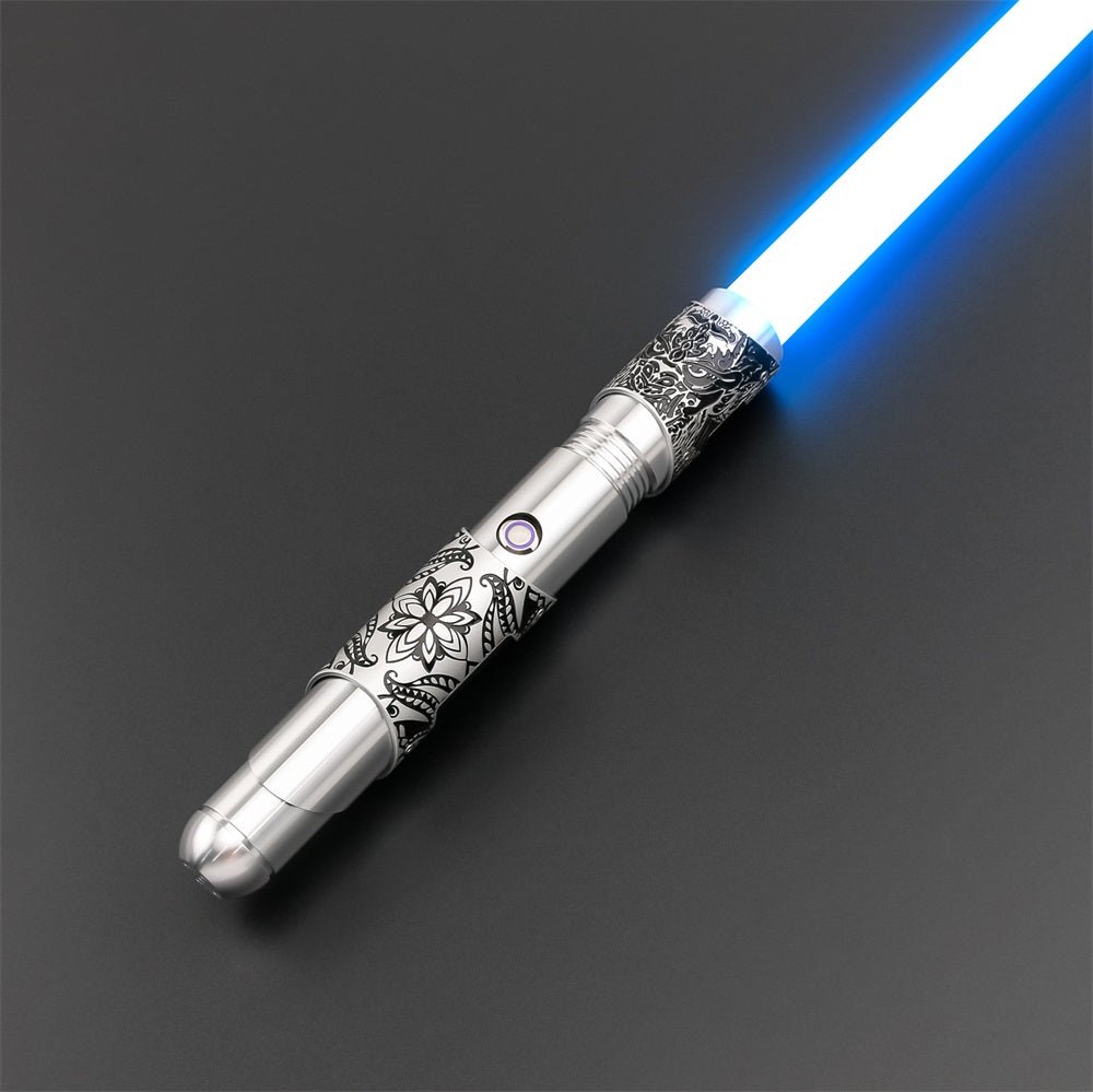 Bullet Floral - Silver - Black - Theory Sabers