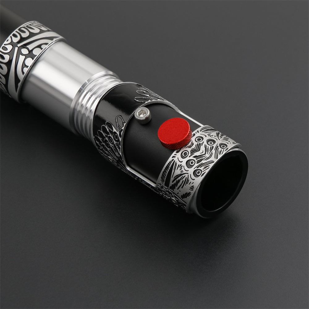 Bullet Floral - Silver - Black - Theory Sabers