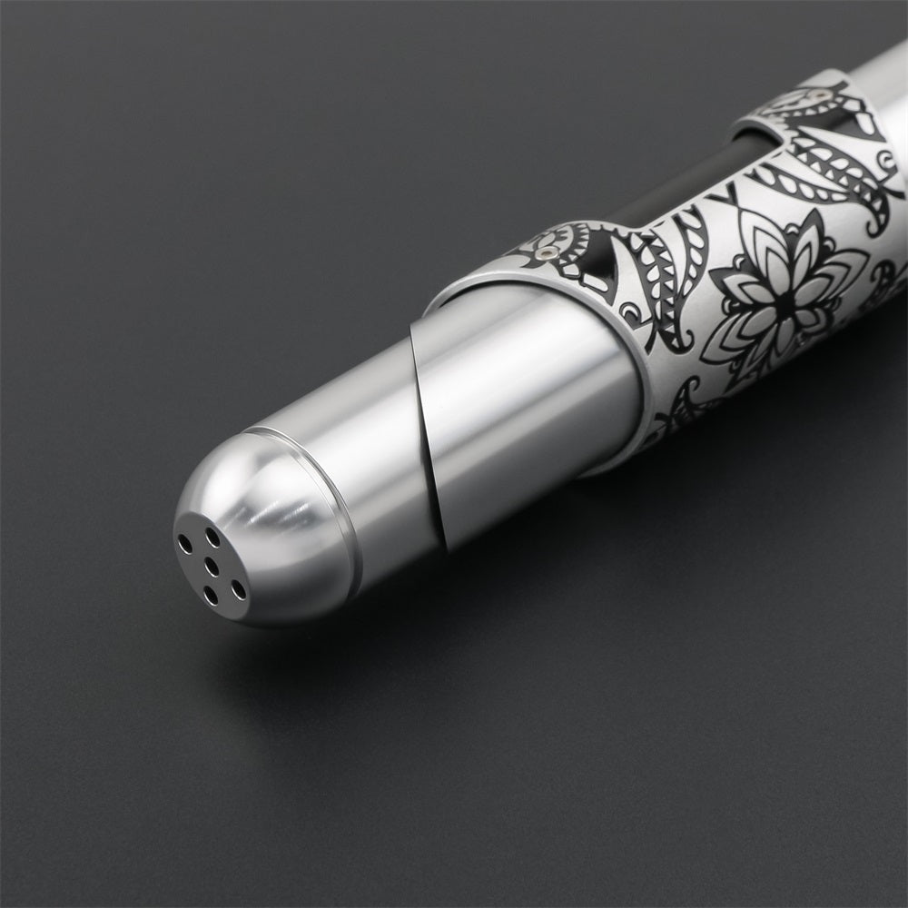 Bullet Floral - Silver - Black - Theory Sabers