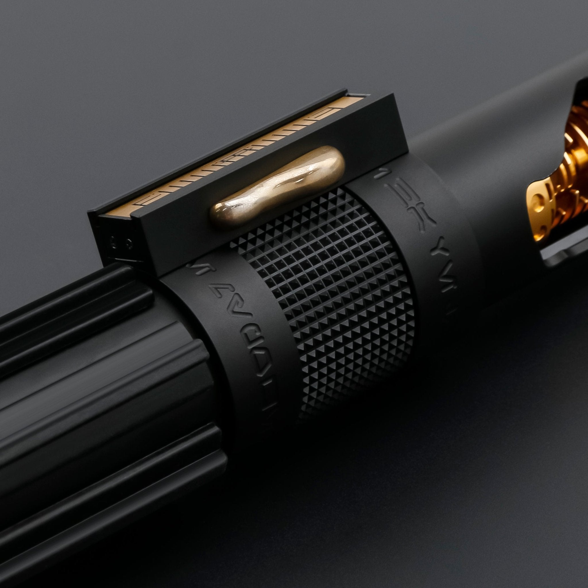 Fallen Knight Black (Exposed Spinning Crystals) - Theory Sabers