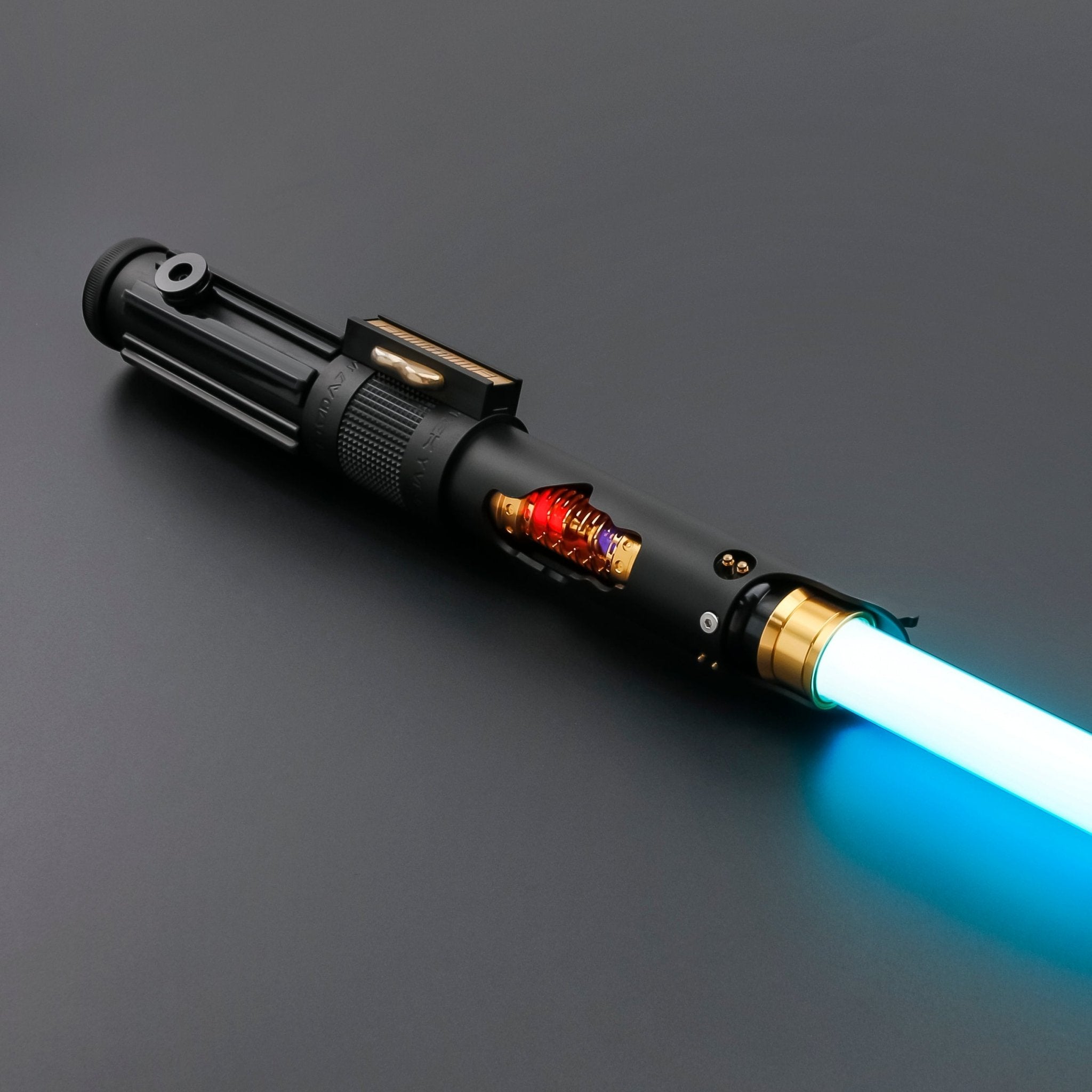 Fallen Knight Black (Exposed Spinning Crystals) - Theory Sabers