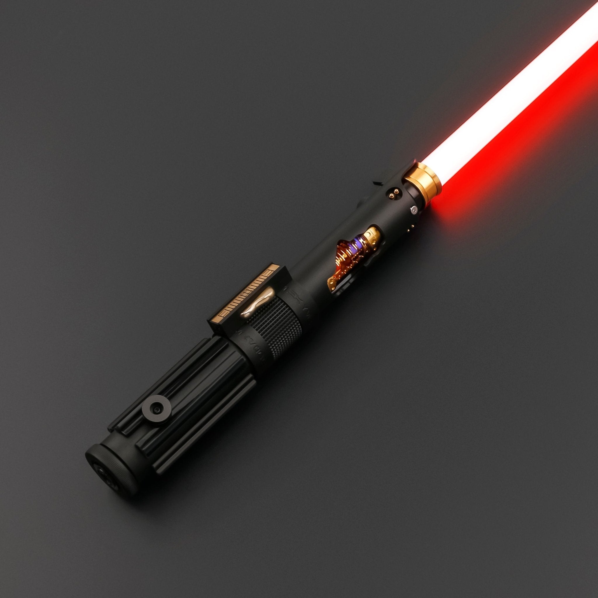 Fallen Knight Black (Exposed Spinning Crystals) - Theory Sabers