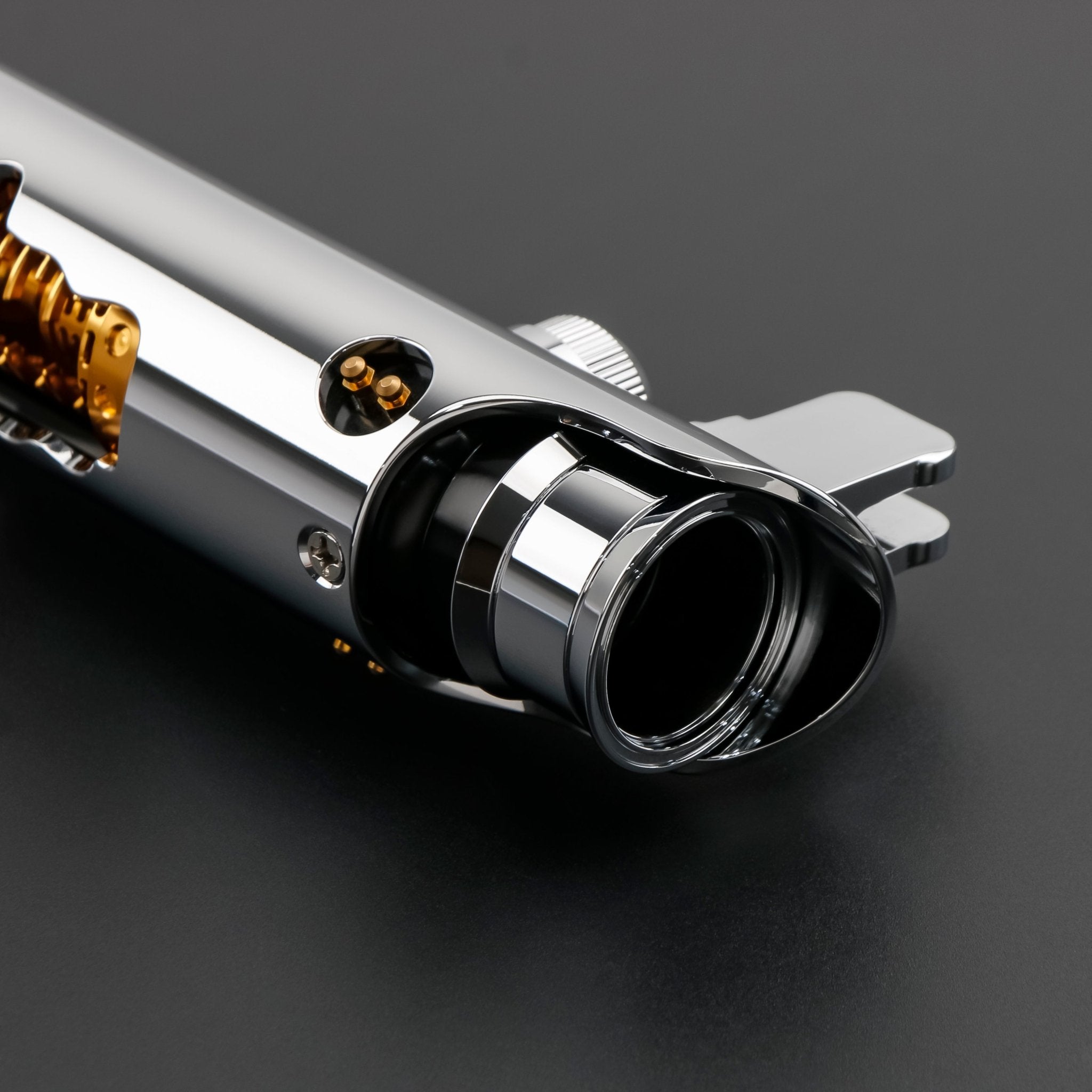 Fallen Knight Silver (Exposed Spinning Crystals) - Theory Sabers
