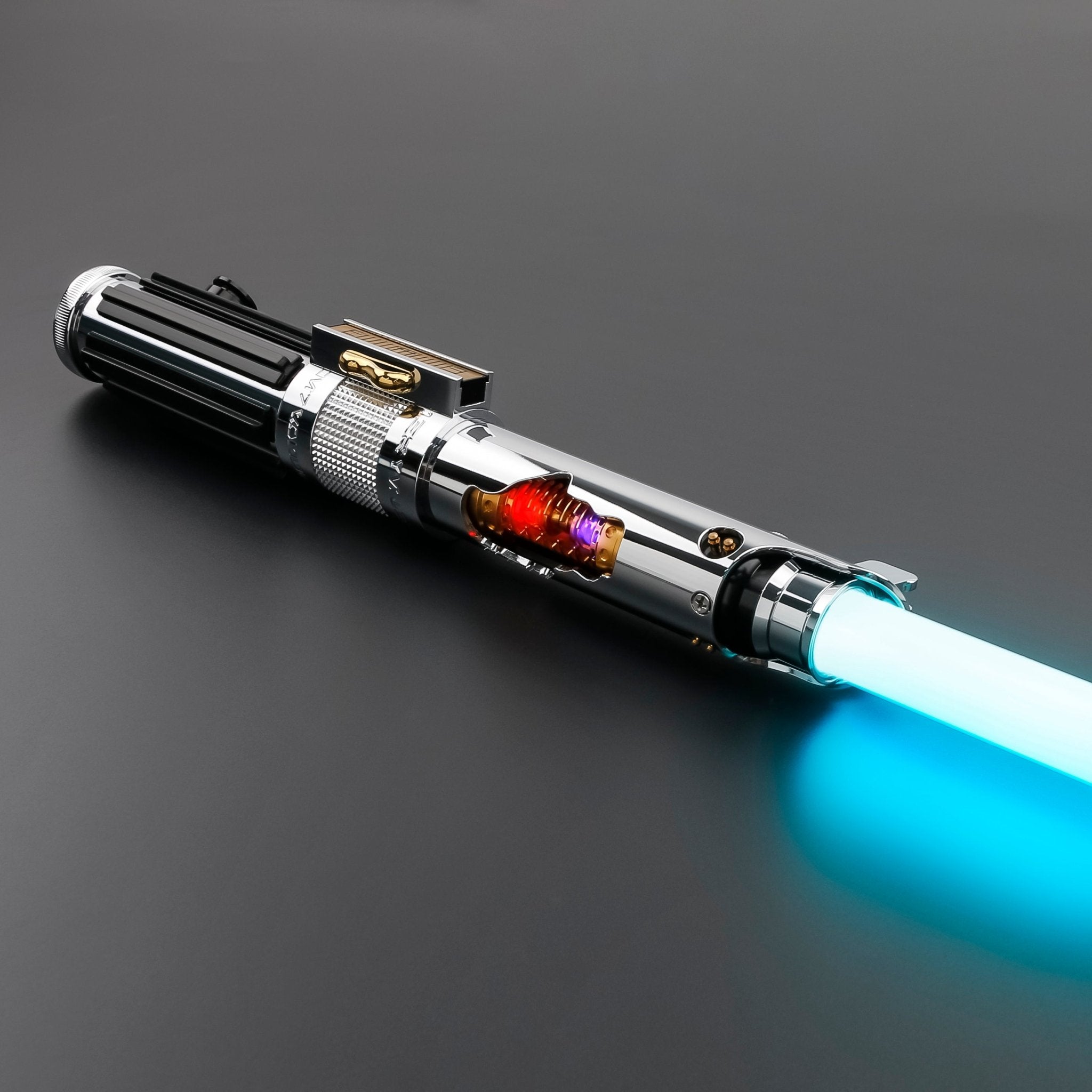 Fallen Knight Silver (Exposed Spinning Crystals) - Theory Sabers