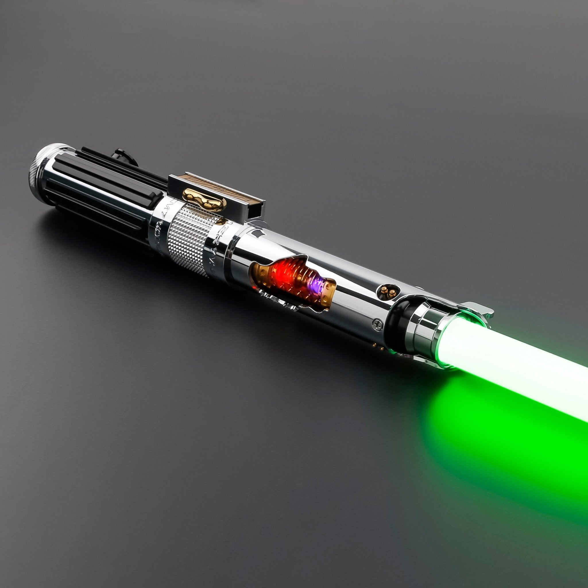 Fallen Knight Silver (Exposed Spinning Crystals) - Theory Sabers
