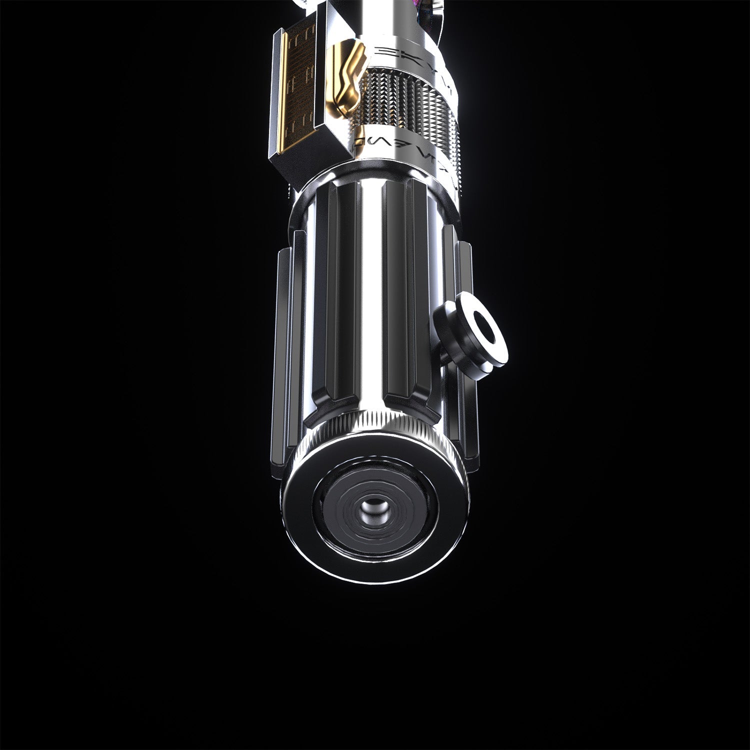 Fallen Knight Silver (Exposed Spinning Crystals) - Theory Sabers