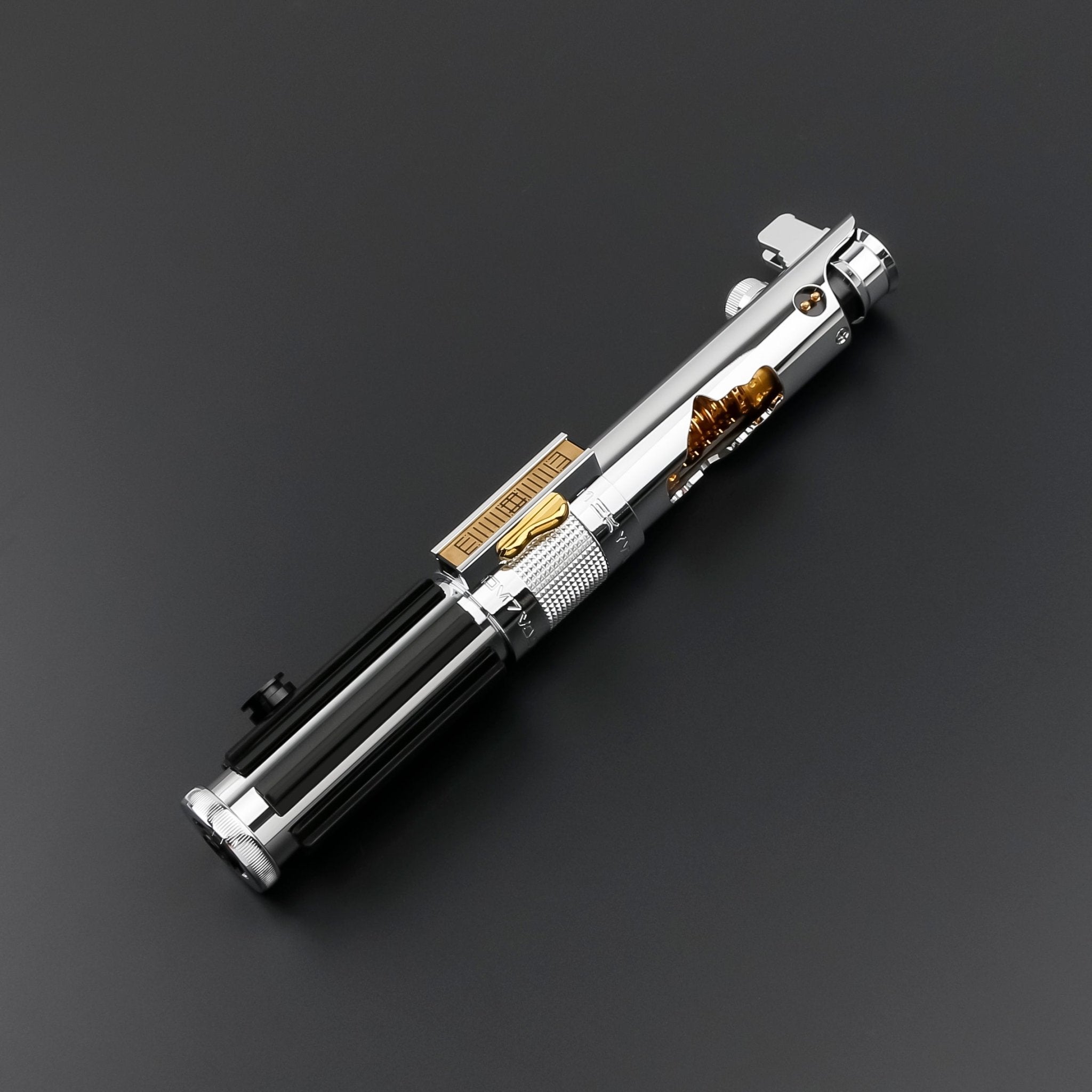 Fallen Knight Silver (Exposed Spinning Crystals) - Theory Sabers