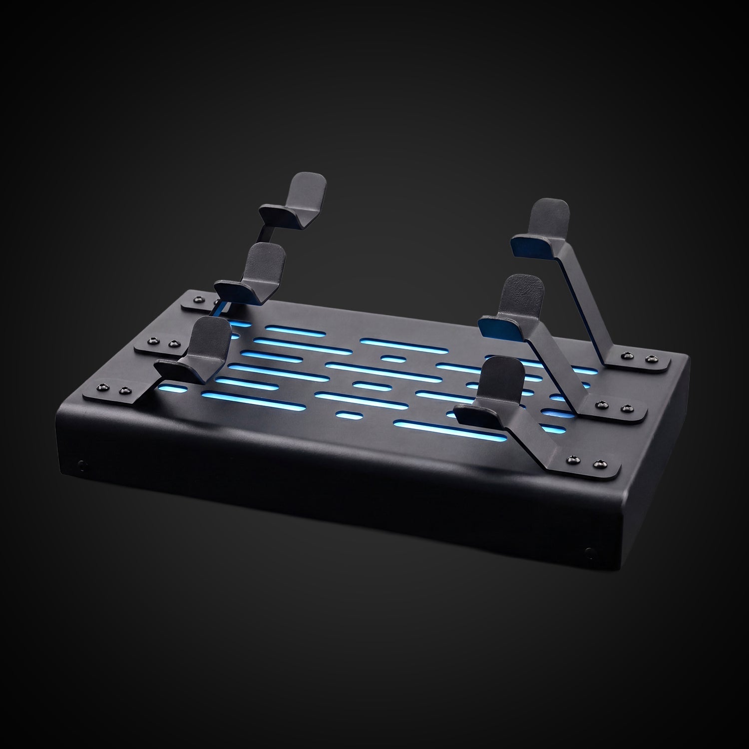 Light Up Metal Triple Saber Stand Display (Holds 3 Sabers RGB) - Theory Sabers