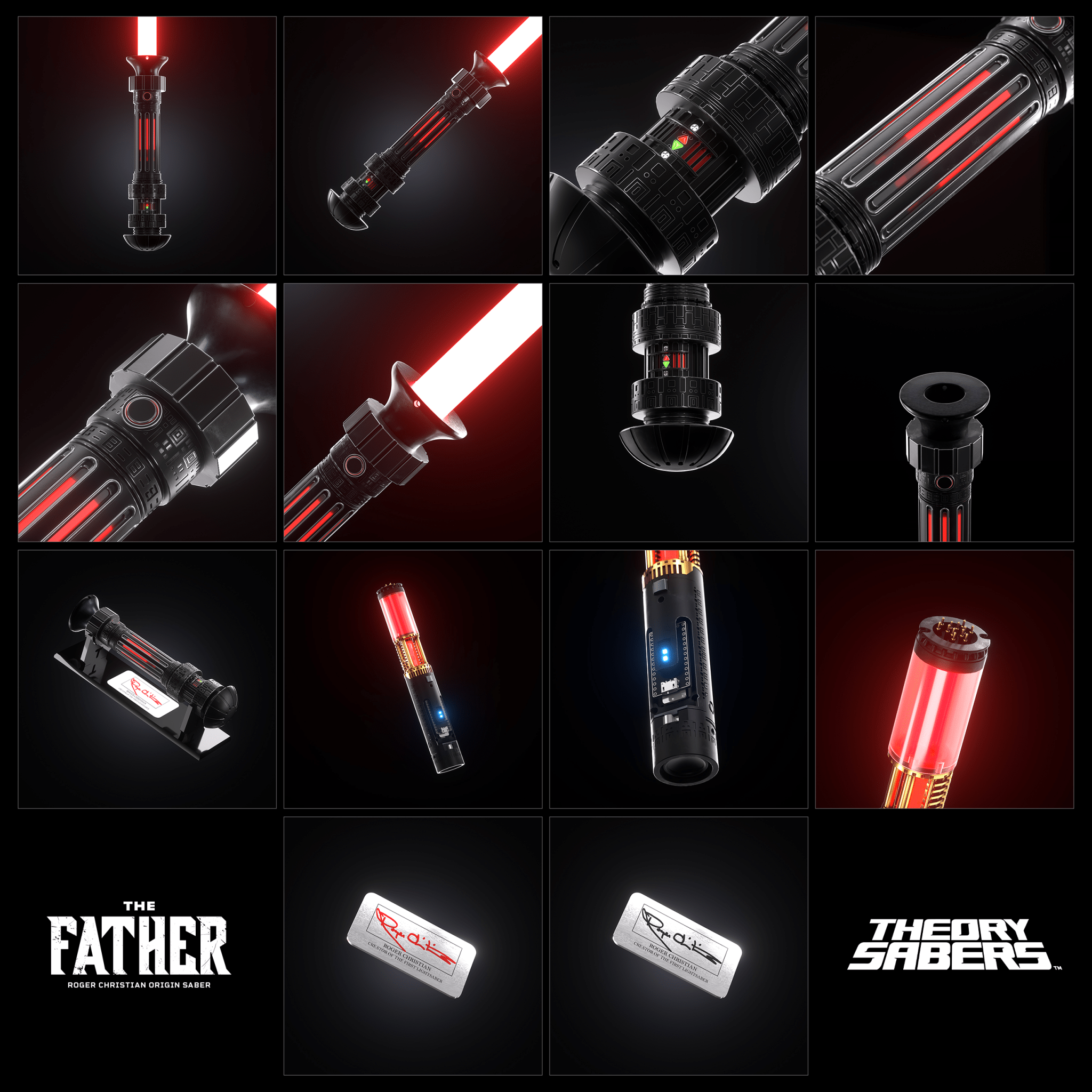 Roger Christian THE FATHER Origin Saber (Signature Series) - Theory Sabers