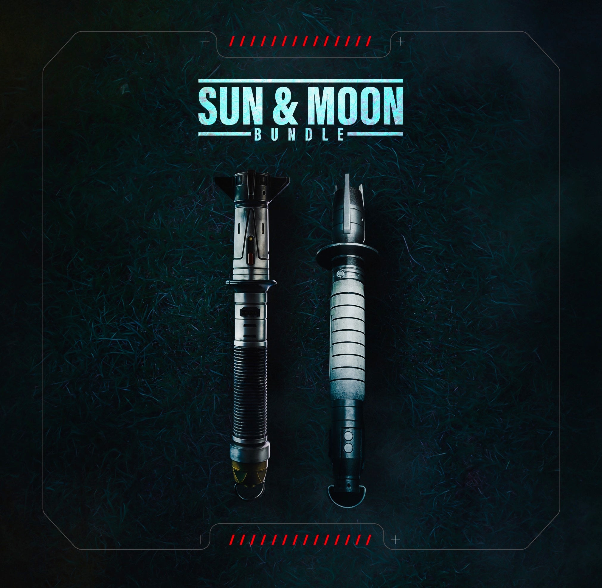 Sun and Moon Bundle - White Wolf Weathered + Shin Baddie - Theory Sabers